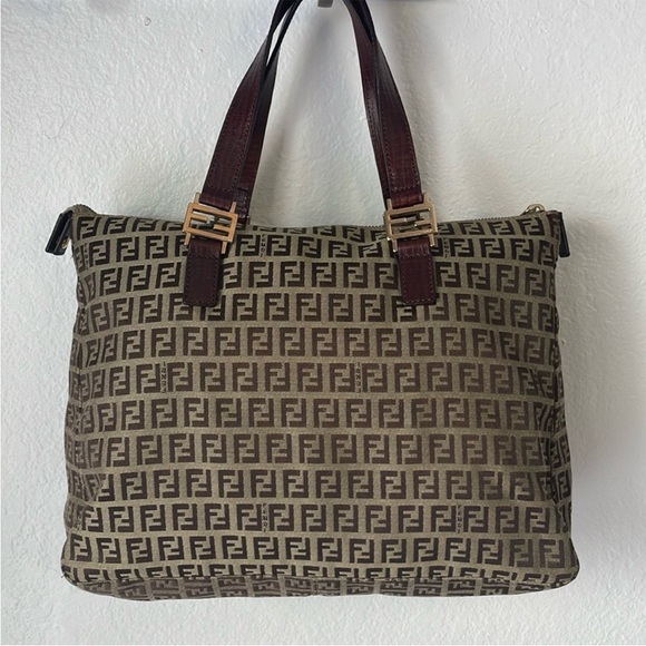 Fendi‎ Zucchino Tote - Picture 1 of 9